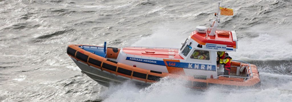 De boot op de foto is een Valentijn-klasse boot van de KNRM